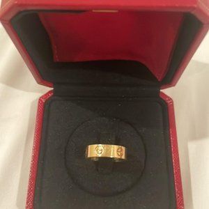 Cartier Love Ring - Rose Gold